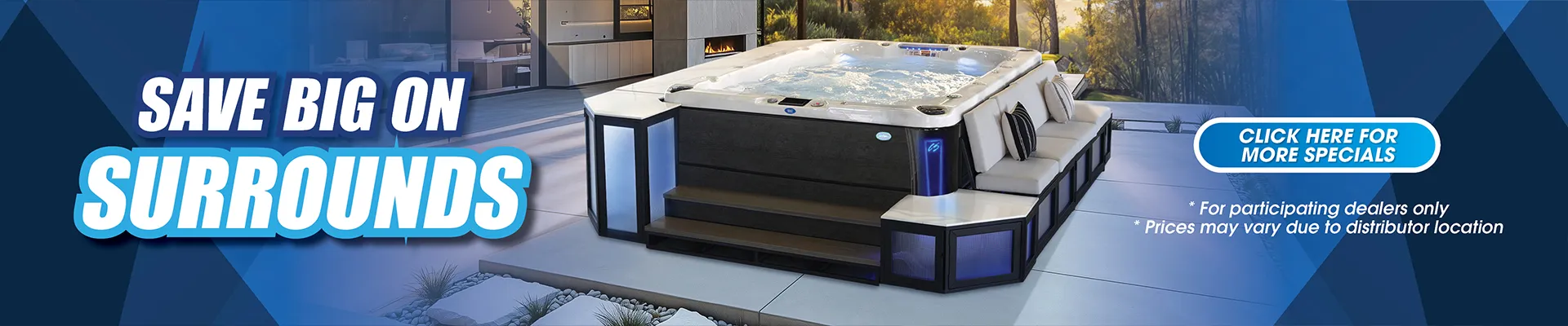 Calspas hot tub being used in a family setting - St. Augustine