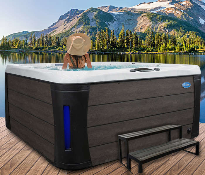 Calspas hot tub being used in a family setting - hot tubs spas for sale St. Augustine